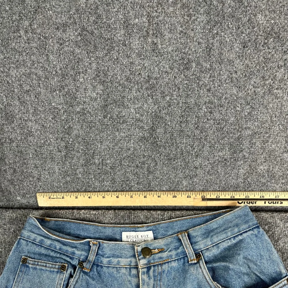 Bugle‎ Boy Jeans Kids Size 16A Light Wash Denim Straight Leg Vintage 90s Casual